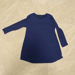 Blue Keyhole Tunic